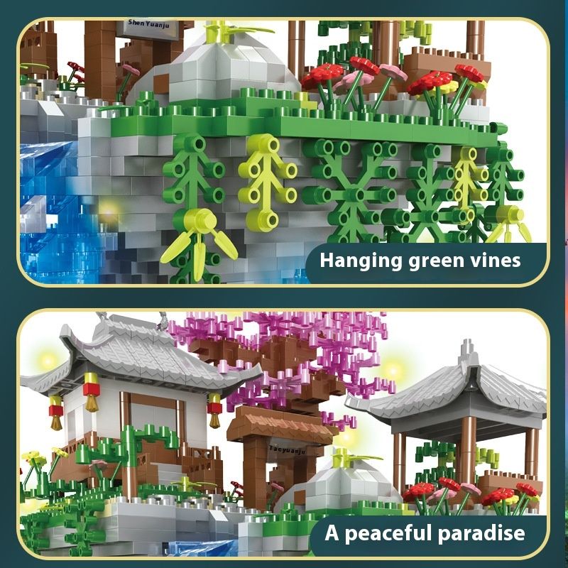 Puzzle Assembled Building Block Toys High Difficulty