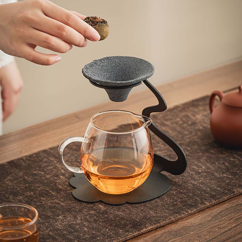 Online-popular Tea Strainer With No Holes Auspicious Cloud Design