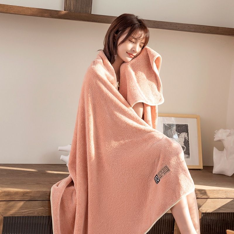 Household Ultra-fine Microfiber Absorbent Thickened Bath Towel