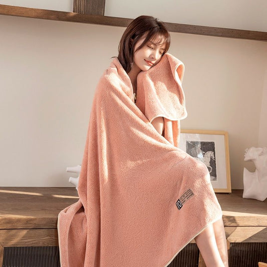 Household Ultra-fine Microfiber Absorbent Thickened Bath Towel