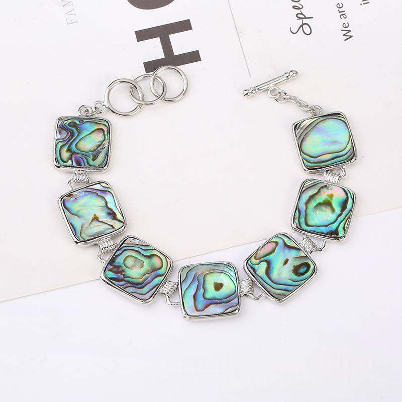 New Natural Abalone Shell Vintage Pendant
