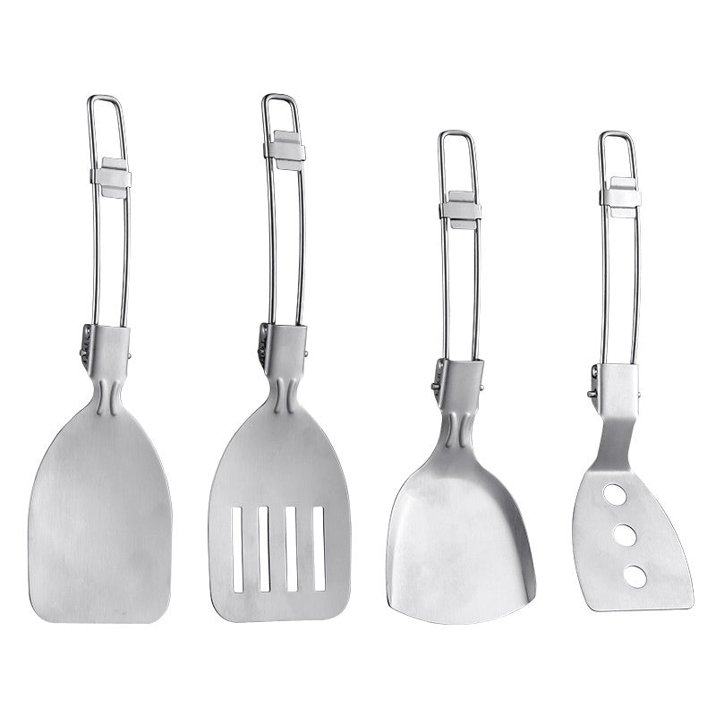 304 Stainless Steel Folding Kitchen Utensil Set