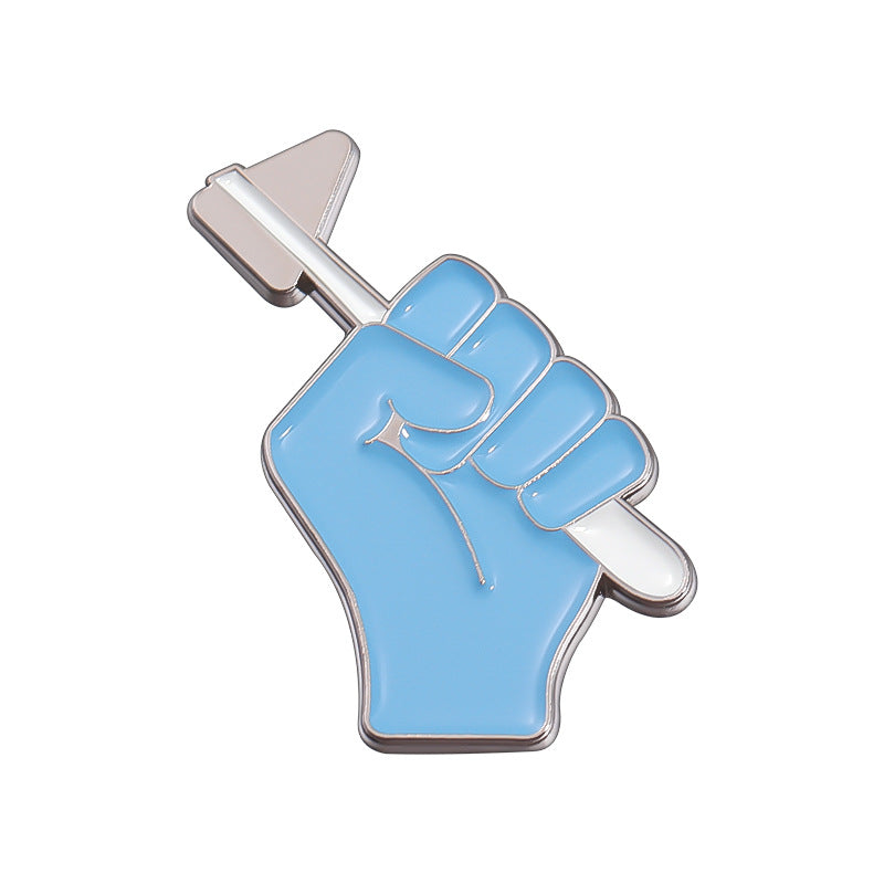 Baking Paint For Metal Badge Personality All-matching Badge Pin Accessories
