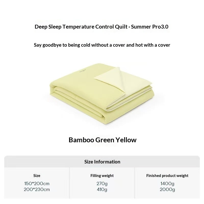 Class A Maternal-and-Infant Grade Summer Deep-Sleep Quilt Pro 30 Cooling Temperature-Regulating Quilt