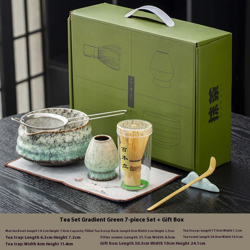 Japanese Style Matcha Bowl Song Tools Ceramic Set