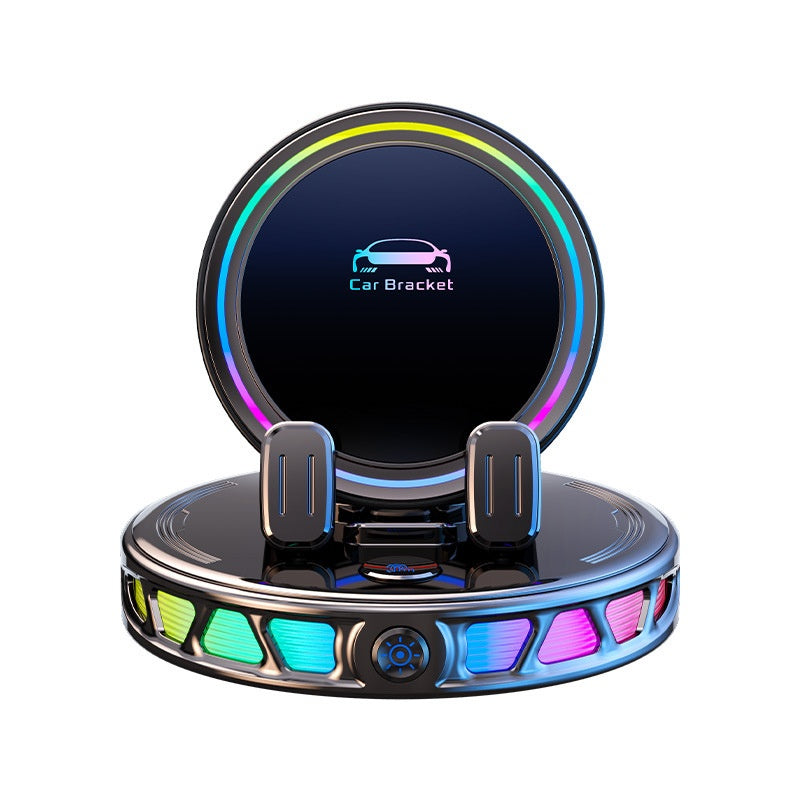 Iridescent RGB Ambient Light Car Wireless Charging Stand