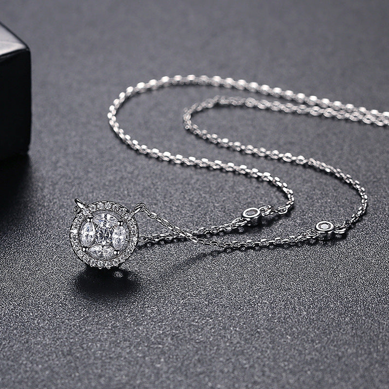 Choker Bridal Zircon Necklace Exquisite Korean Ins Style
