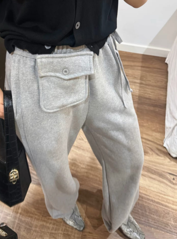 Korean-style Loose Waist Bag Zippered Ankle-Cinched Pants For Women