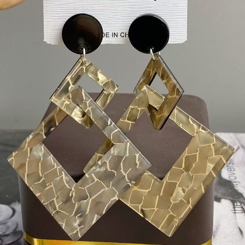Long Cold Style Dangle Earrings, Korean & European Fashion Jewelry