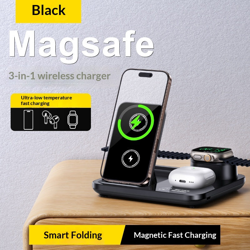All-in-One Desktop Electric Lift Stand With Universal Wireless Charging