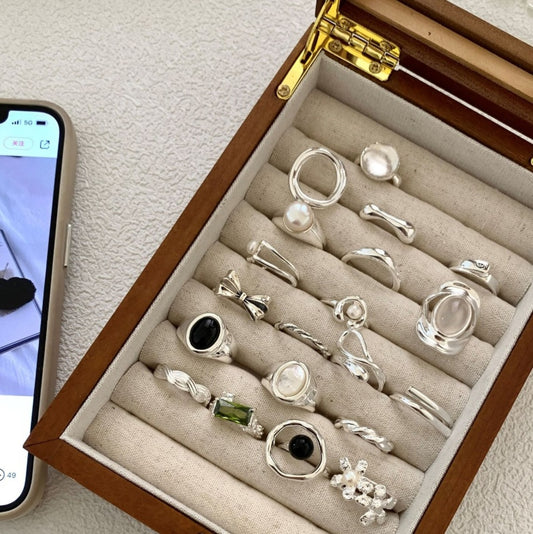 Korean Heavy Industries Sterling Silver Ring For Women
