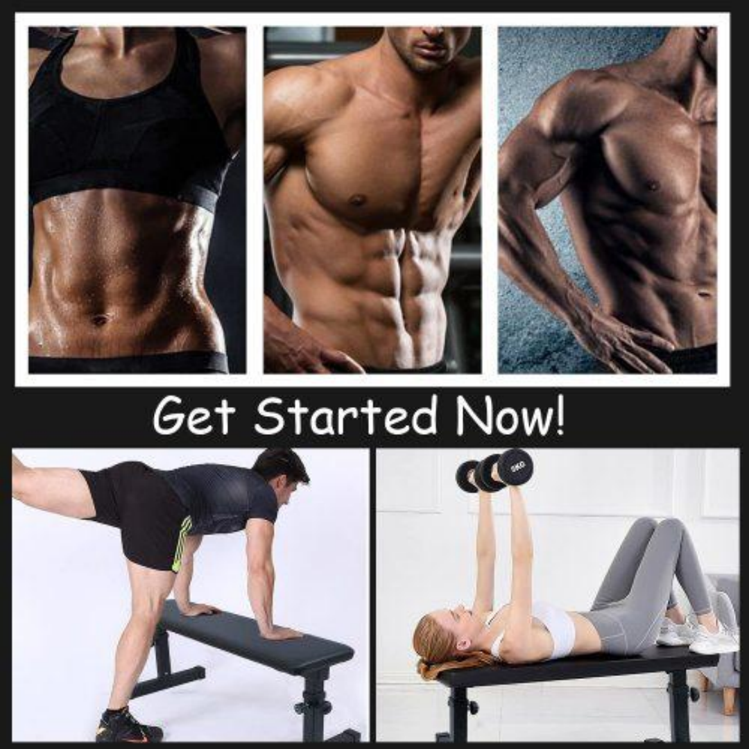 Home Comfort Design Flat Dumbbell Bench Strength Training Fitness Bench