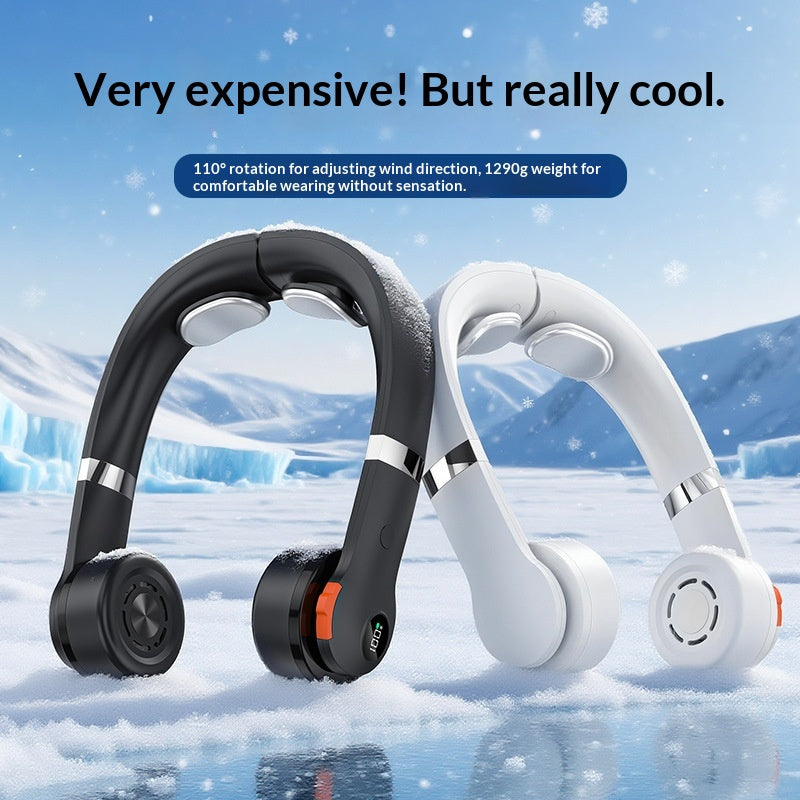 Mute Portable Cooling Bladeless Neck-Hanging Fan