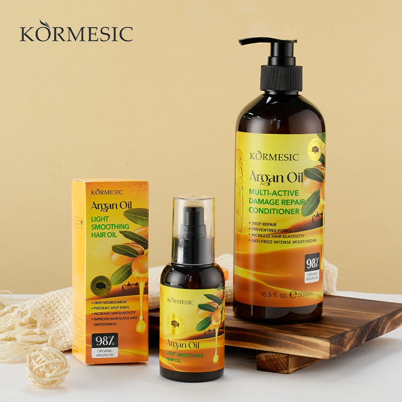 KORMESIC Moroccan Nut Oil Multi Effect Damage Repair Hair Conditioner -Foreign Version-500ml