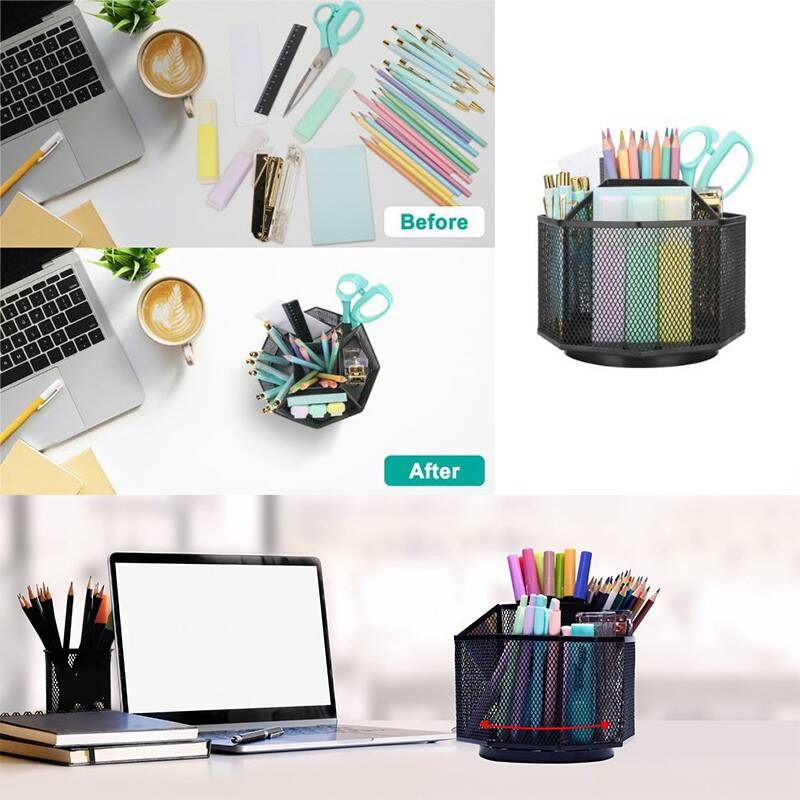 Desk Organiser & Desk Tidy With 360 Degrees Rotation
