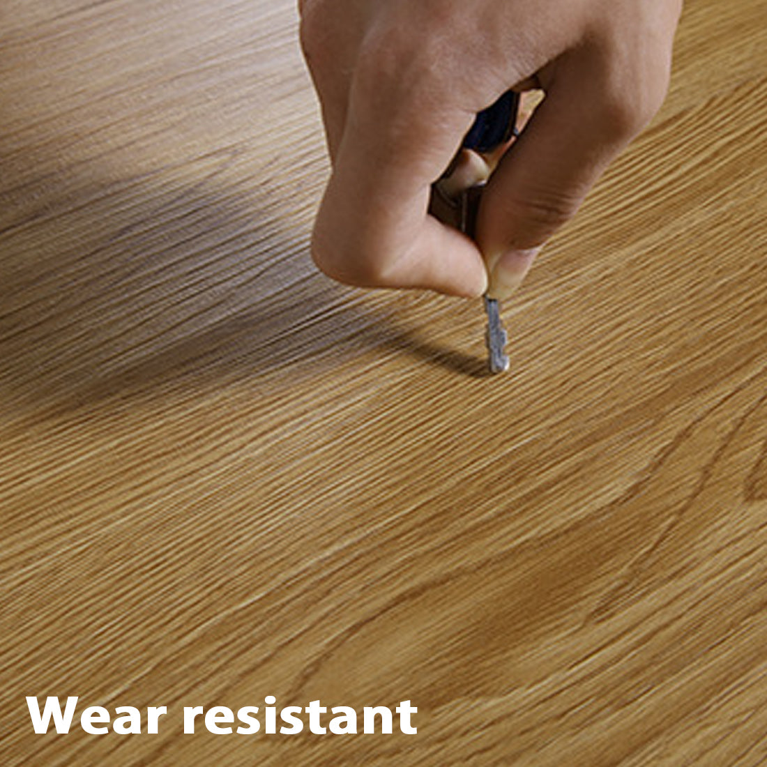 5m Floor Planks Tiles Self Adhesive Wood Effect Vinyl Flooring Kitchen Bathroom UK NEW