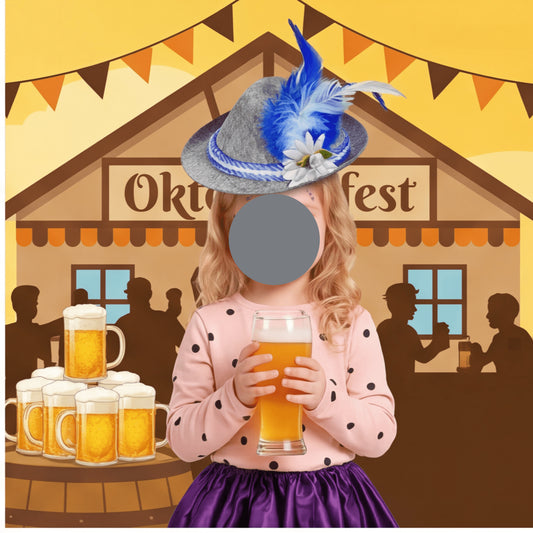 3-Piece Oktoberfest Headband Set, Traditional Bavarian Headbands With Flowers, Dirndl Headwear For Wiesn Parties, Carnival & Beer Festivals, Oktoberfest Accessories For Women—Party Accessory Set