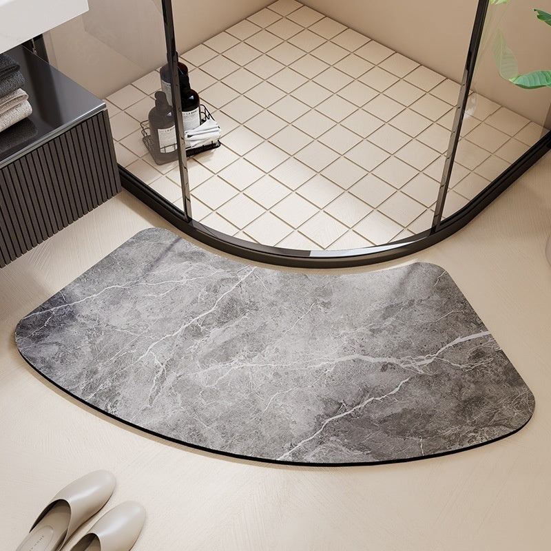 Diatomaceous Water-absorbing Bath Mat For The Toilet And Shower