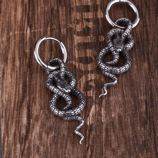 Japanese And Korean Titanium Steel Earrings With A Unique, Personalized Style