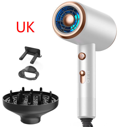 Hair Dryer With Negative Ions Offering Both Hot And Cool Air Settings