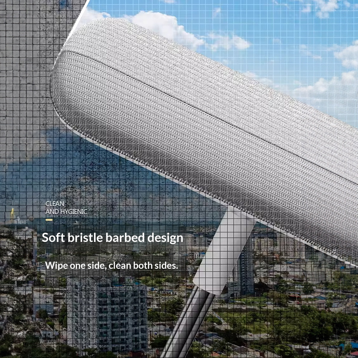 Jia Bangshou Screen Window Cleaning Brush For Home Use