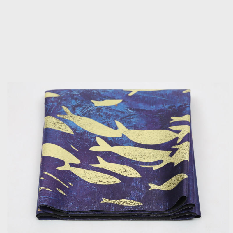 Fashionable Natural Rubber Suede Yoga Mat