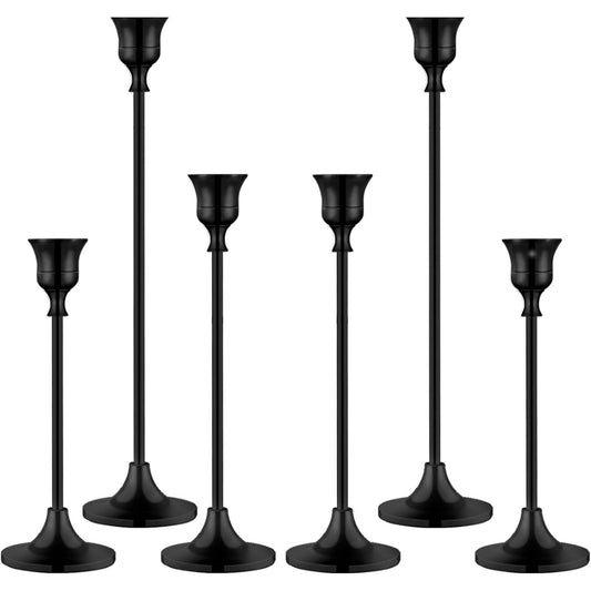 Kerzenhalter Kegel Metall Kerzenhalter Für Kerzenständer Schwarz Kandelaber Kerzenhalter Ostern Vintage Candle Stick Kerzenhalter Für Kamin Party Dining Home- Partygeschenkpakete Mit Mehreren Artikeln