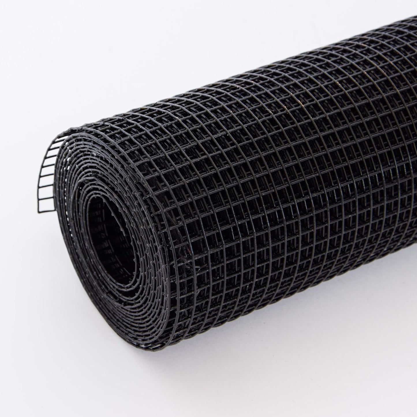 24 Inch 100 Ft Black Vinyl Coated Hardware Cloth, 21 Gauge 0.25 Inch Black PVC Hardware Cloth, Black Welded Wire Fence Supports Poultry Netting Cage Home Improvement And Chicken Coop