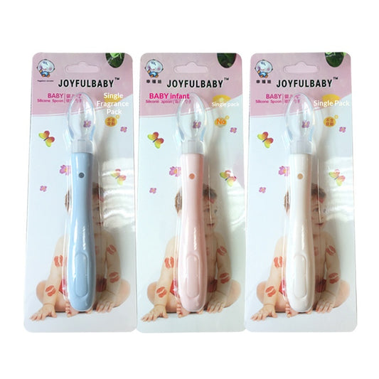 Baby Products Silicone Multi-functional Soft-tip Spoon For Infants