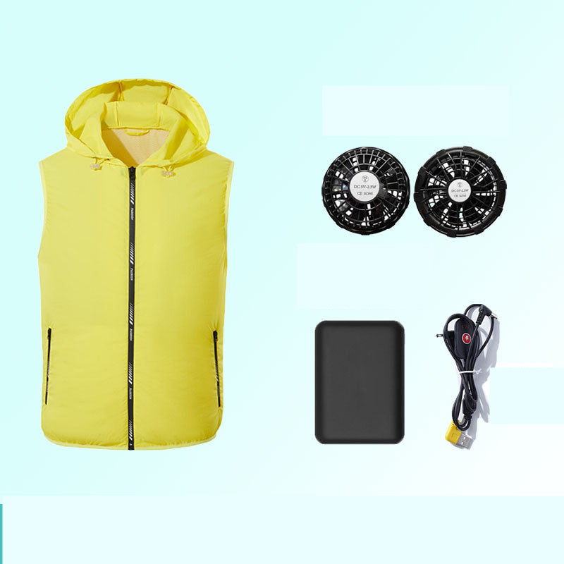 Air-conditioning Fan Clothing Cooling Men's Sun Protection Clothing