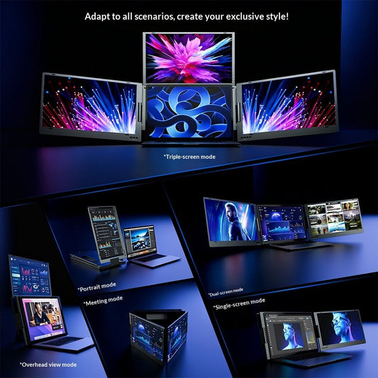 Multi-Screen Collaborative Office Monitor