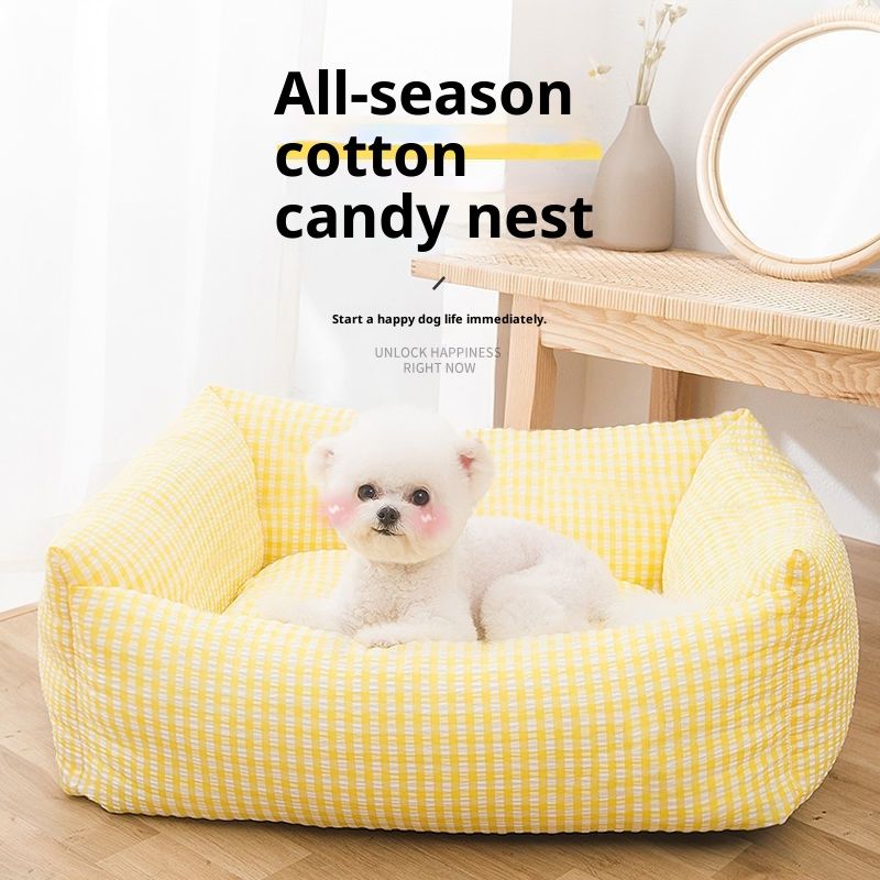 Small Dog & Cat Durable Kennel Winter Warm Pet Bed Pet Supplies