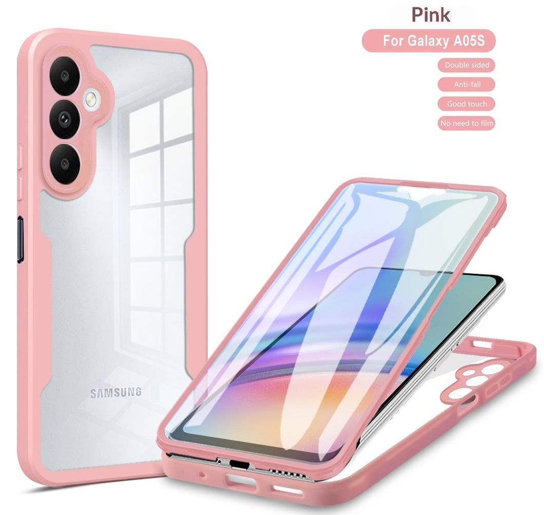 360 Full-body Phone Case With All-around A16 Film For Integrated Drop Protection