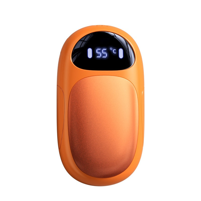 Magnetic Mini Split Type Hand Warmer With Charging Function