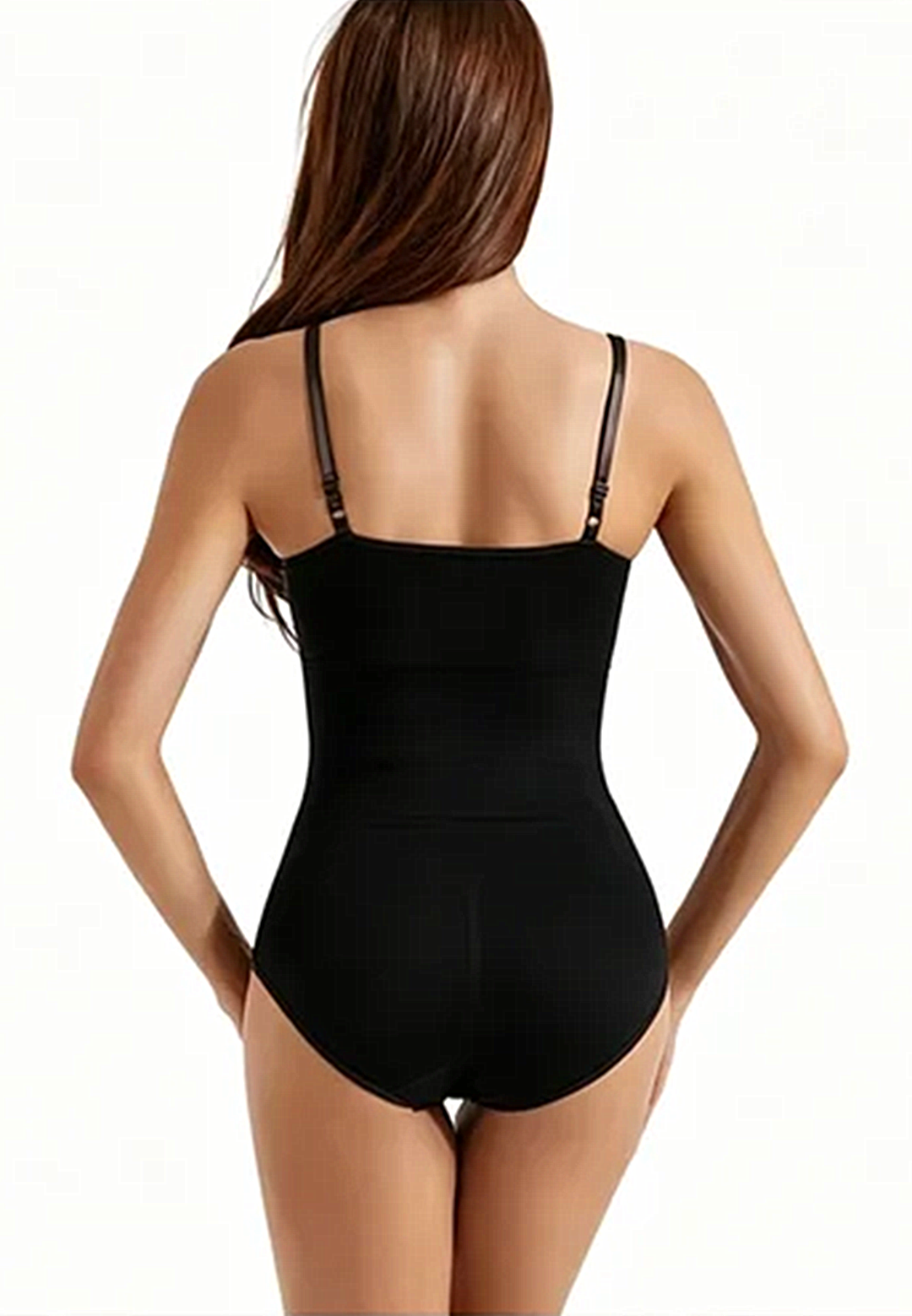 Postpartum Recovery Body Shaper For Women, Adjustable Strap Seamless Tummy Control Bodysuit, Butt Lifter, Waist Cincher Shapewear With Crotch Closure, Firm Compression For Women
