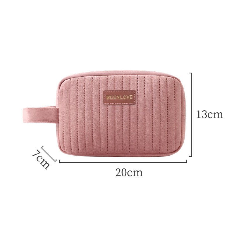 Womens Large-Capacity Portable Makeup Bag