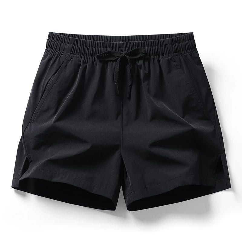 Men's Thin Casual Quick-Dry Running Sports Fitness Cropped Pants For Guys