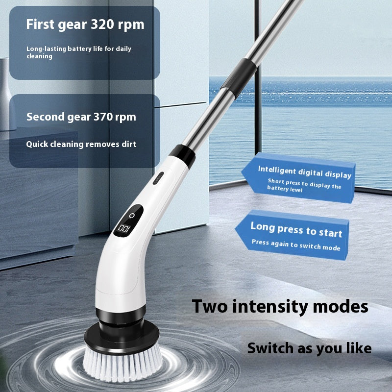 Car Kitchen Wireless Charging Handheld Multifunctional Electric Cleaning Brush