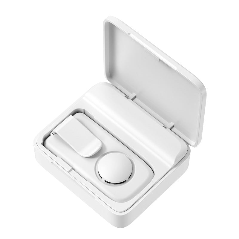 Mini Outdoor Portable Breathable Heat Cooling Silent Mask Fan Charging Box