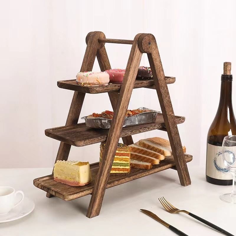 Tea Table Snack Display Fruit Plate Snack Storage Accessories