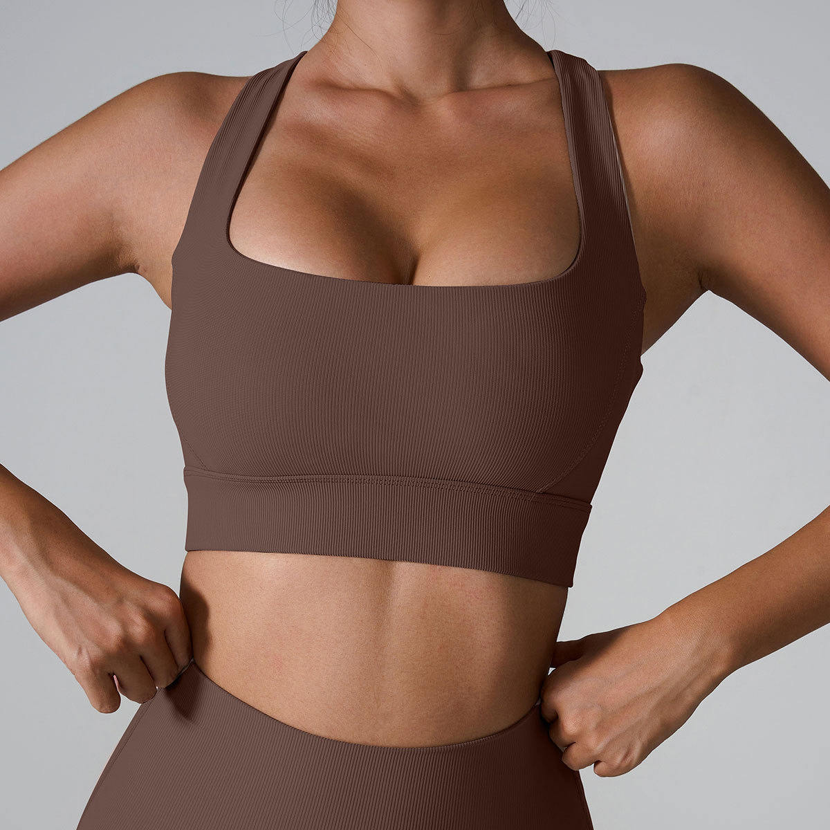 Nude Feel Push Up Yoga Bra