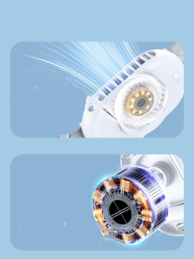 Portable Cooling Artifact Hanging Neck Handheld Small Charging Fan