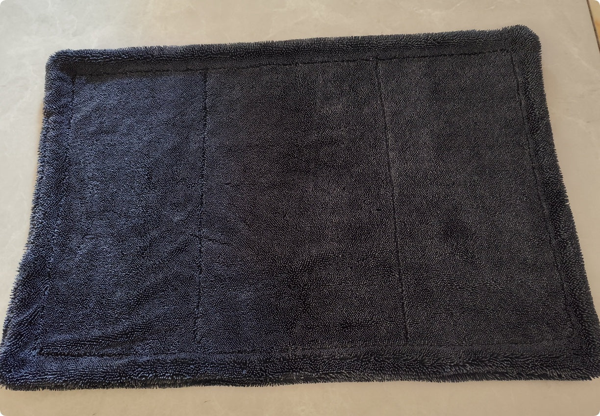 Towel Microfiber Car Beauty Car Towel Not Easy To Shed Hair Thickened Absorbent Seamless Car Cleaning Cloth
