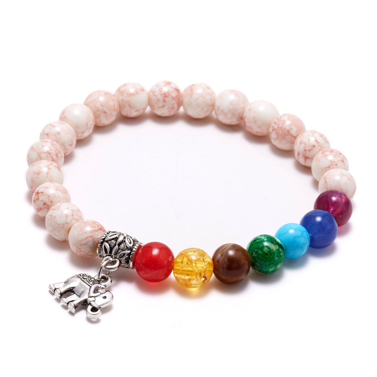 Yoga Balance Resin Bracelet Handmade