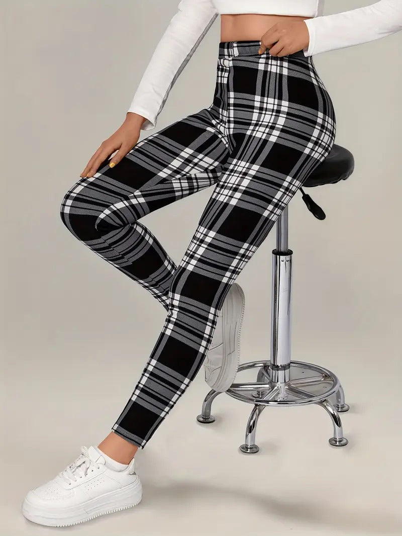 Cross-Border Striped Yoga Pants Tummy Control Butt-Lifting European And American Style Leggings New High-Waisted Fitness Pants For Women Autumn And Winter