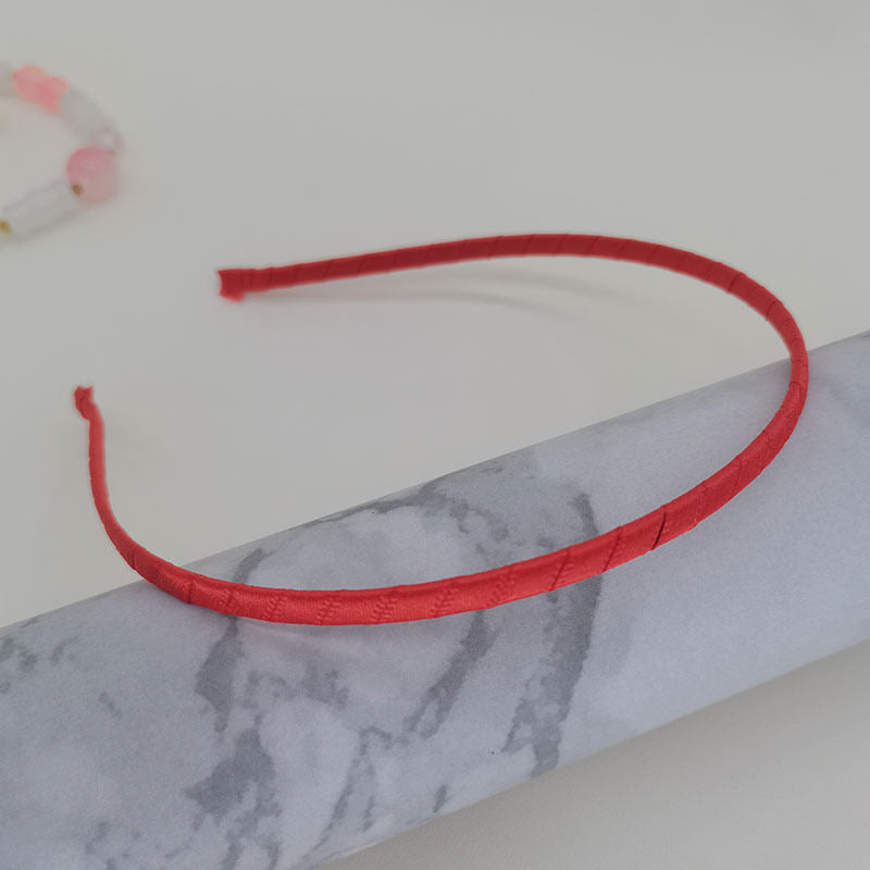 DIY Handmade Hair Accessories Colorful Narrow Goods Head Buckle Metal Thin Headband