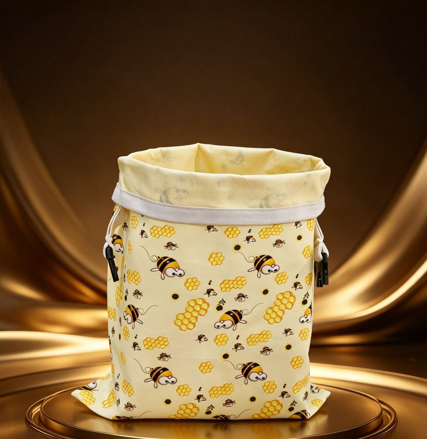 Beeswax Food-grade Bread Storage Bag With A Handle