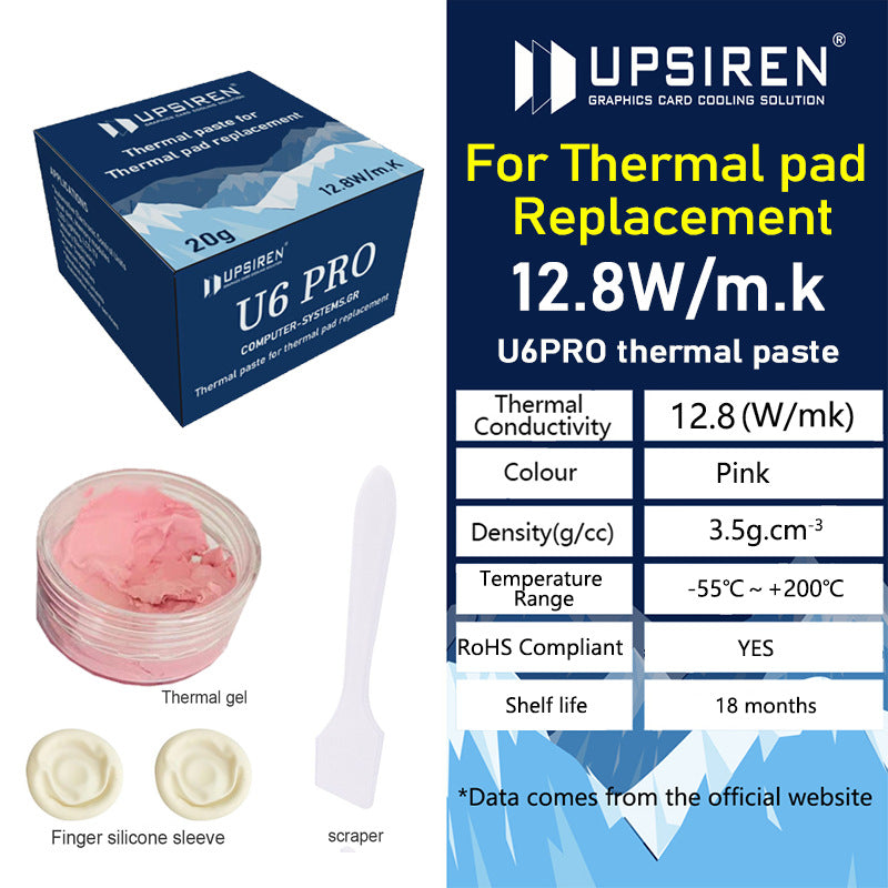 Computer Accessories Cooling Cooling Silicon Plaster