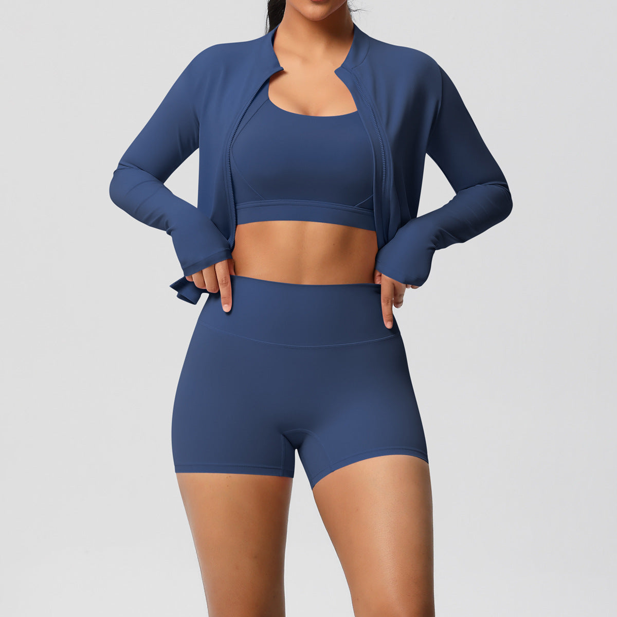 Three Items Leisure Pilates Running Fitness And Yoga