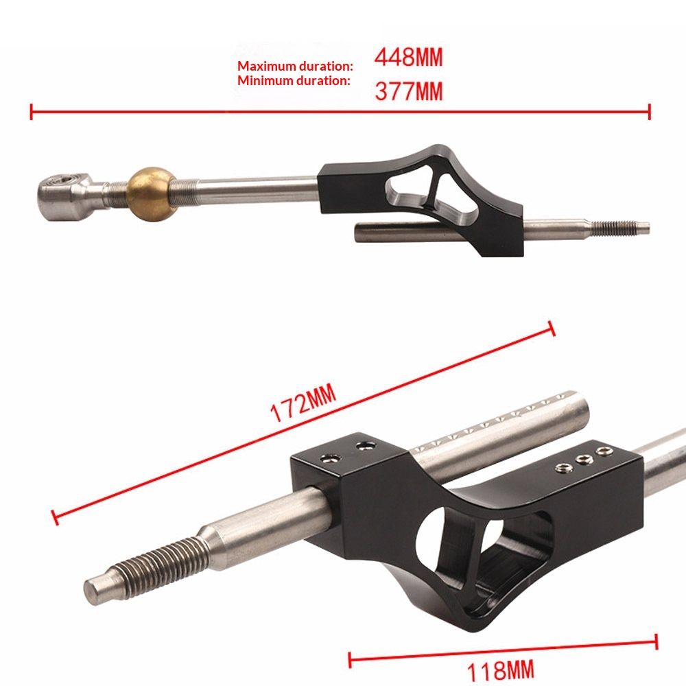 Car Modification Accessories Aluminum Alloy Gear Knob Extension Rod